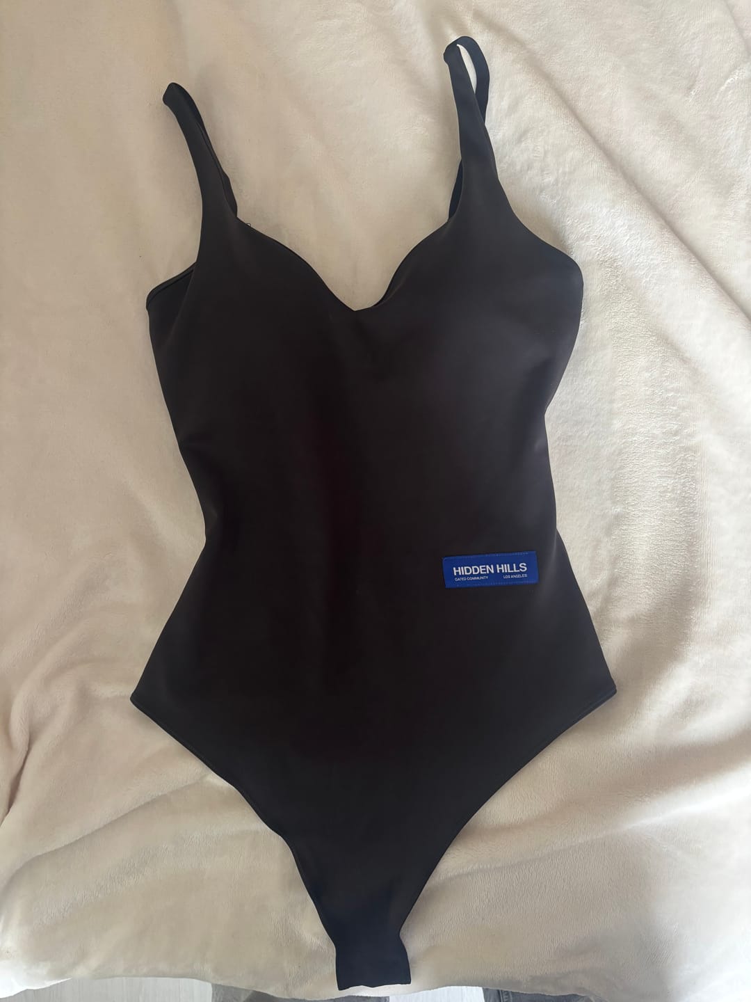 Customer photo review of LABEL BODYSUIT BLACK
