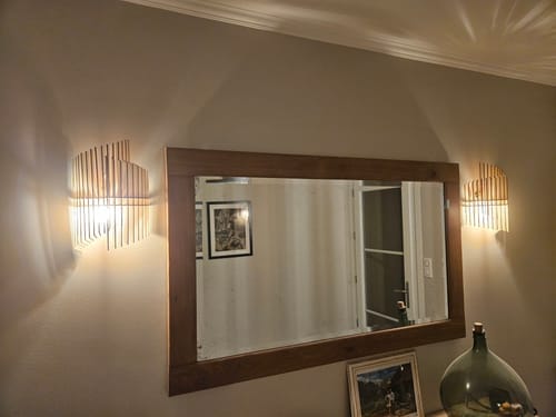 Customer photo review of Opale teinté Chêne | Applique