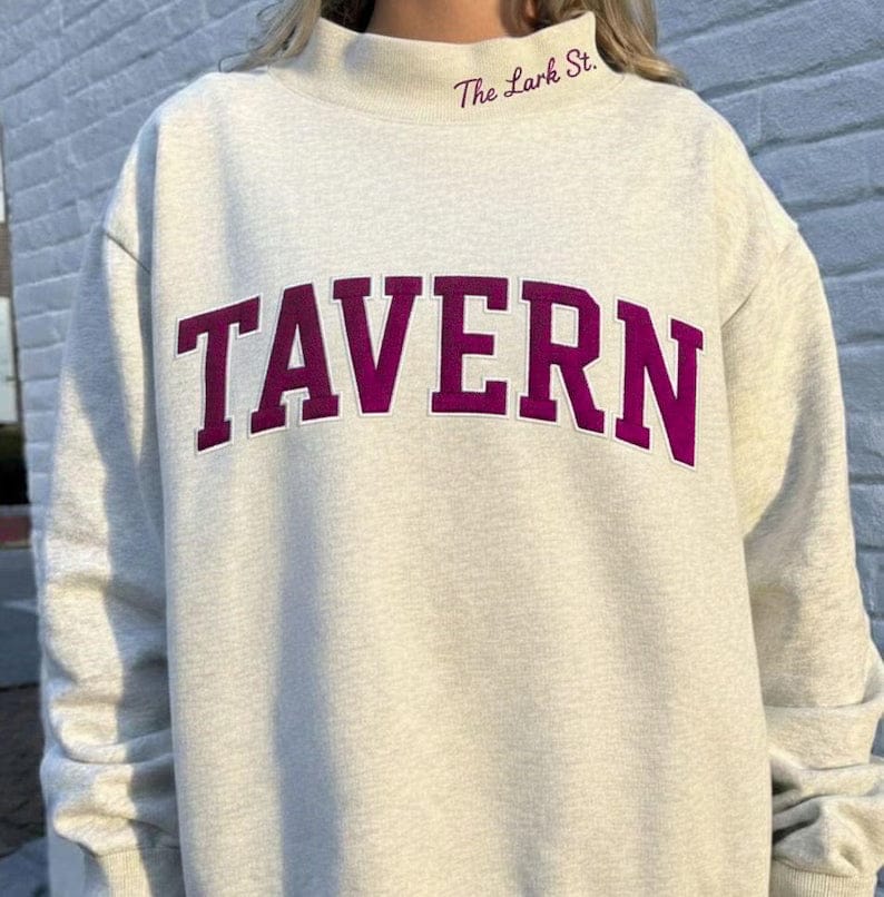 Customer photo review of Custom Mockneck Embroidered Team Name Sweatshirt – Stand-up Collar
