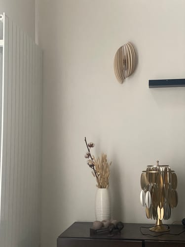 Customer photo review of Assia teinté Chêne | Applique