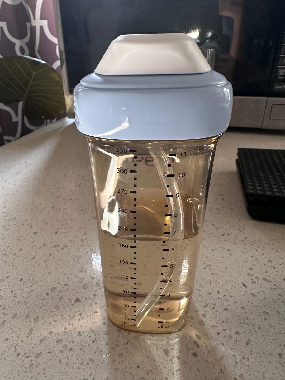 Customer photo review of Hegen PCTO™ 330ml/11oz Straw Cup PPSU Blue (9 months and above)