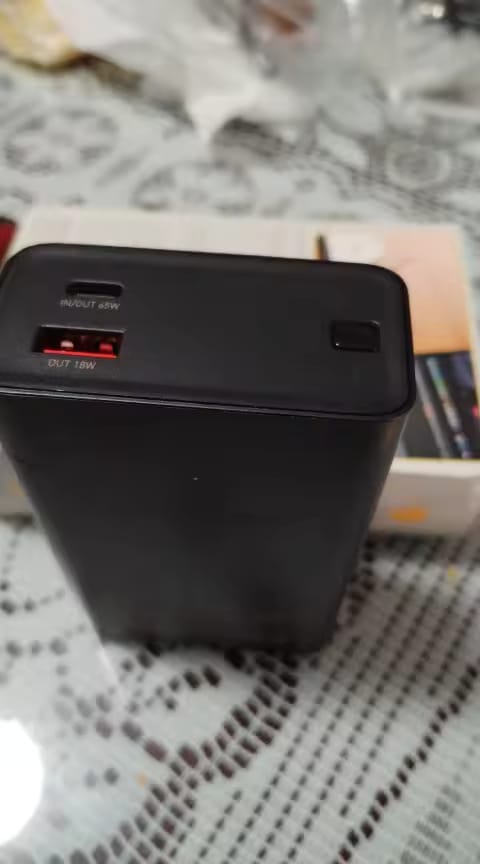 Customer photo review of 65W Fast Charging 20000mAh Portable Power Bank