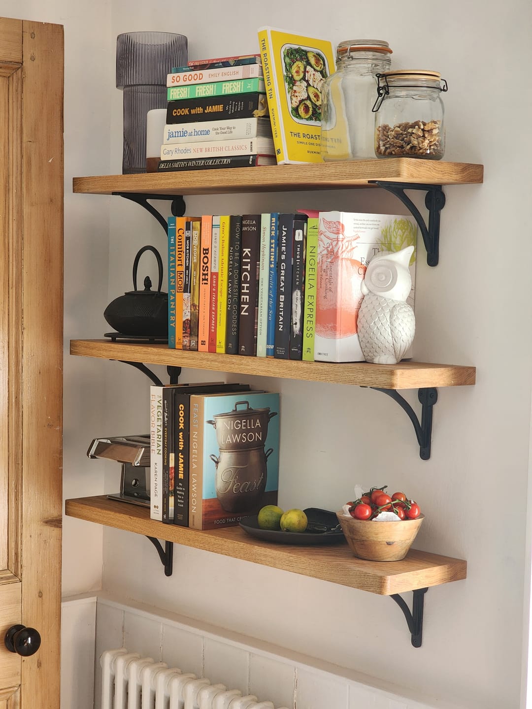 Customer photo review of 7 Inch Ironbridge Cast Iron Shelf Bracket