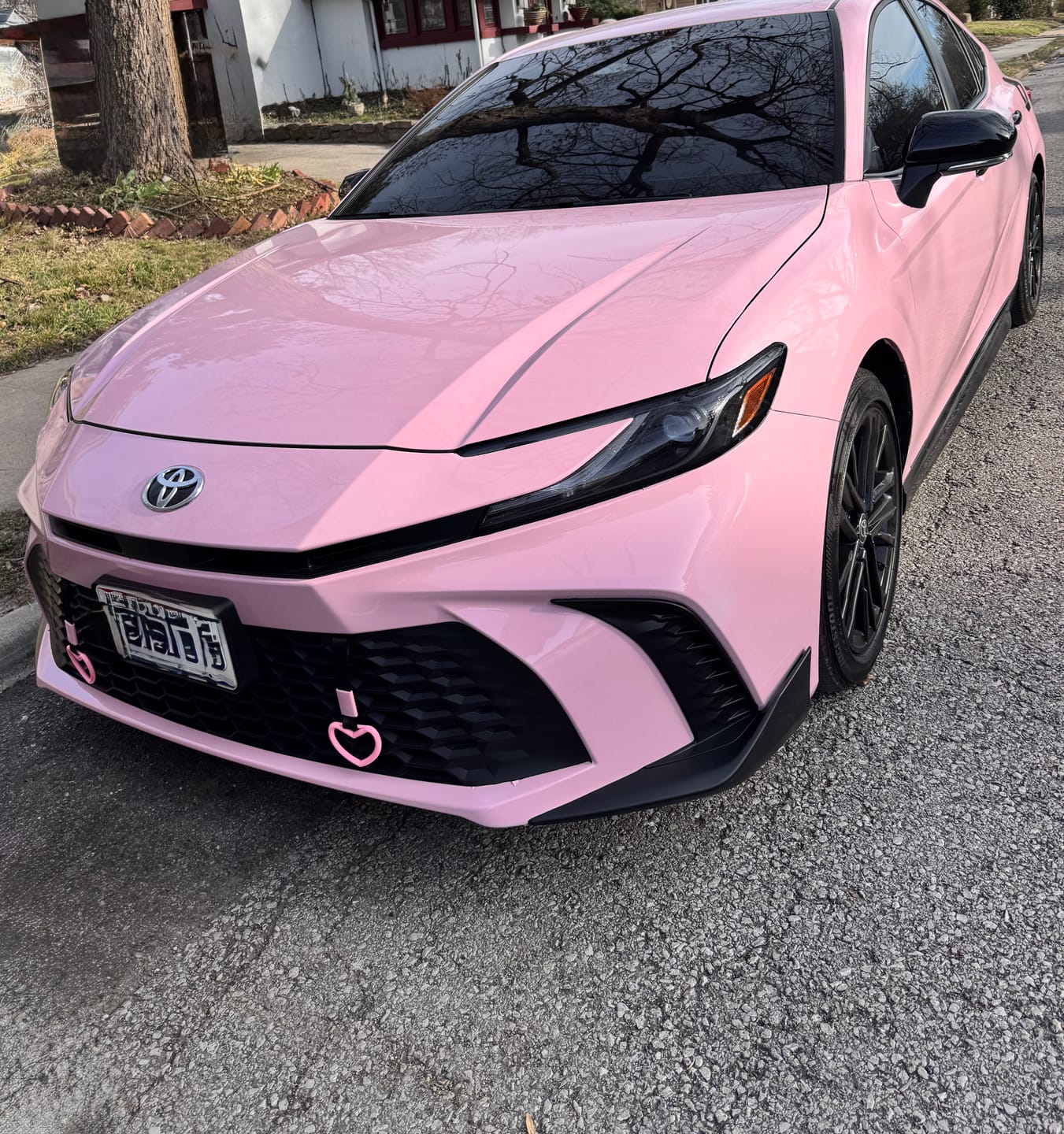 Customer photo review of High Glossy Baby/Light Pink Vinyl Wrap