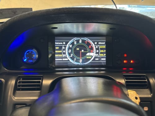 Customer photo review of Nissan Silvia S13 180SX/200SX/240SX 88-94 Dash Mount
