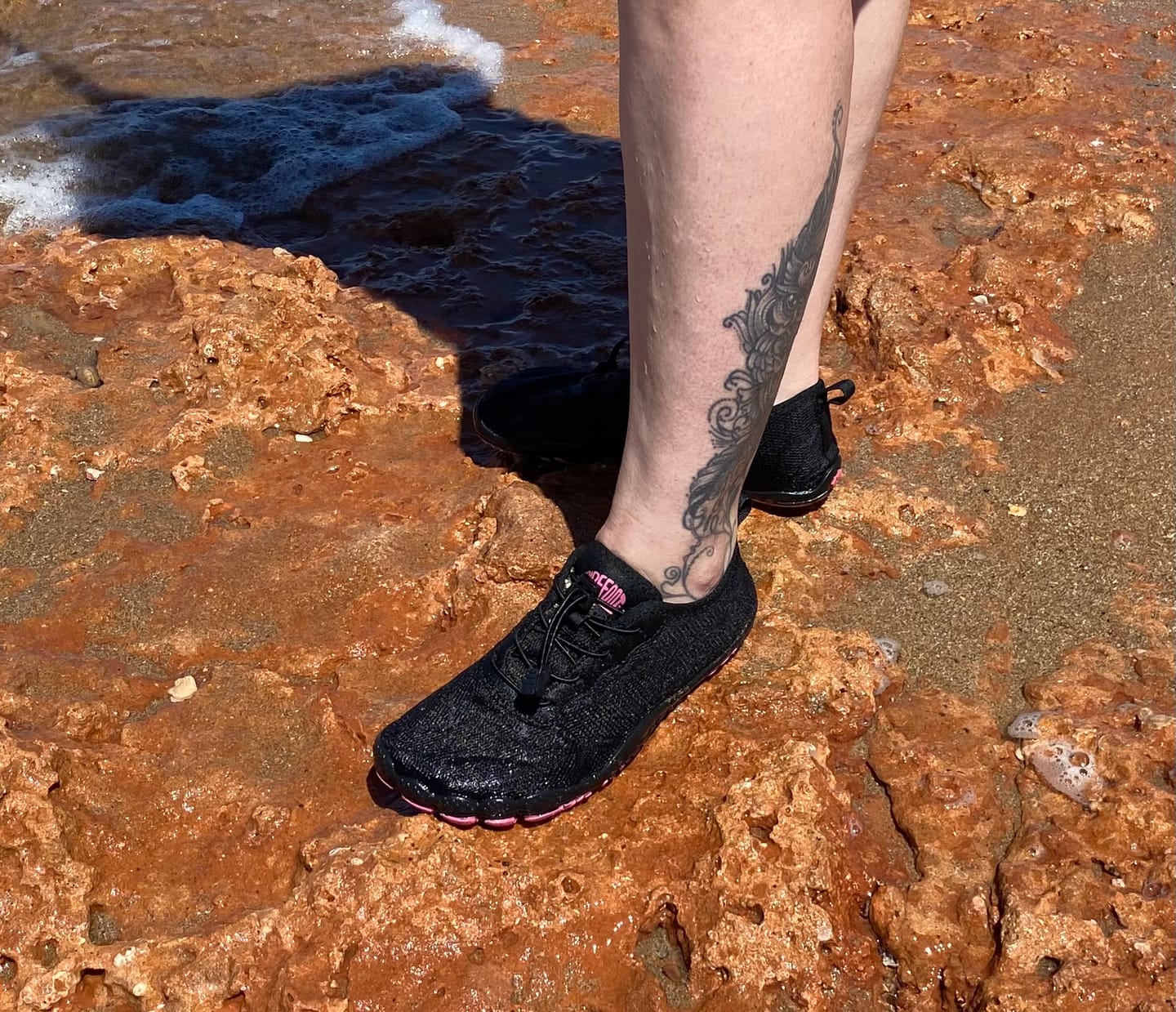 Customer photo review of Women's Barefoot Mesh