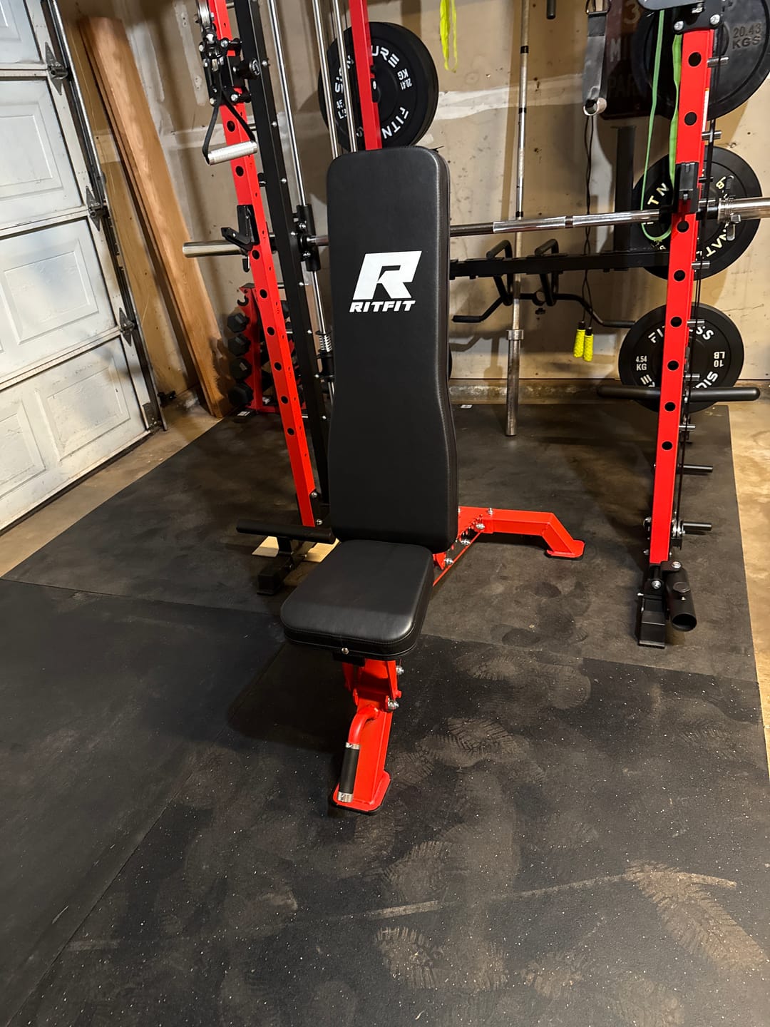 Customer photo review of RitFit 1300LB Adjustable Weight Bench BWB01