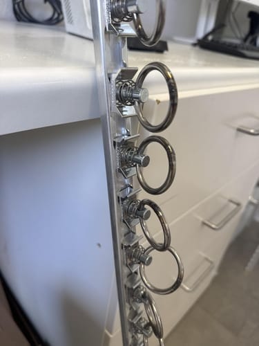 Customer photo review of Fittinge für Airlineschinen (6-10 Stk.)