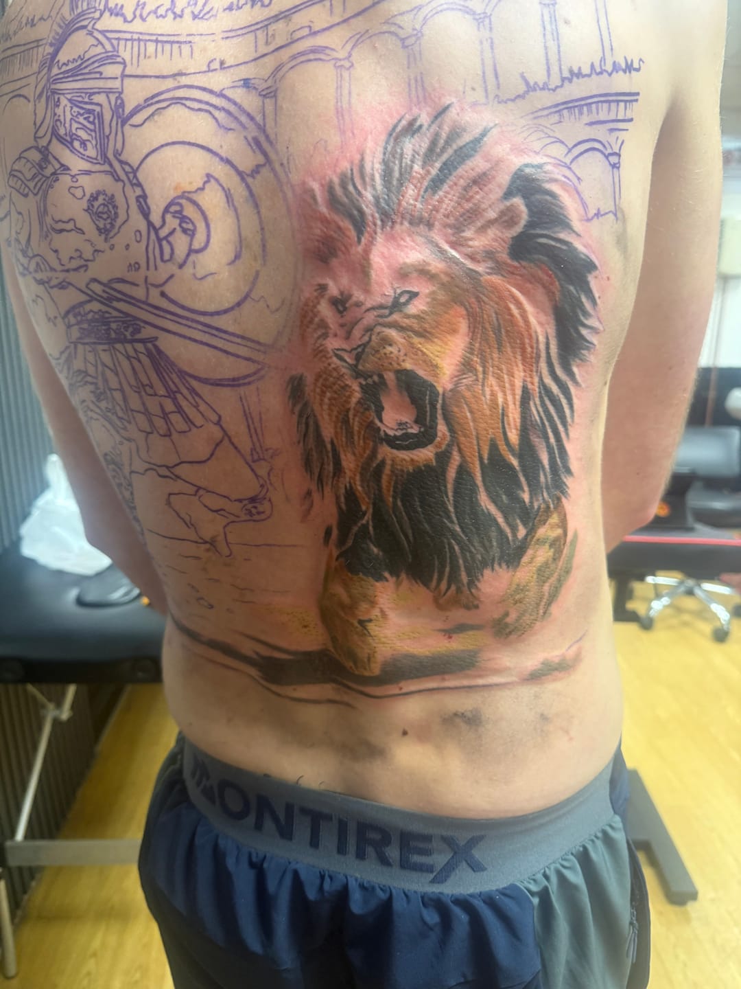 Customer photo review of TattooNumbx Platinumb Bundle