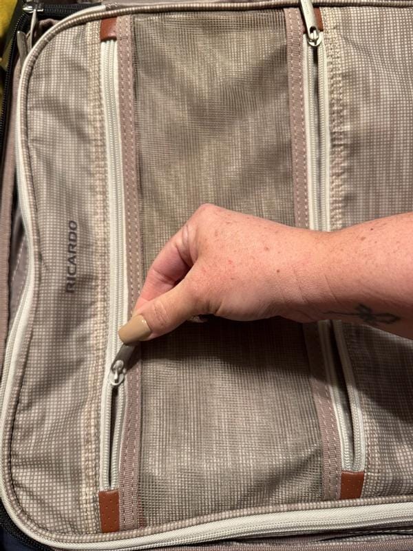 Customer photo review of Montecito 3.0 Softside Carry-On Expandable Spinner