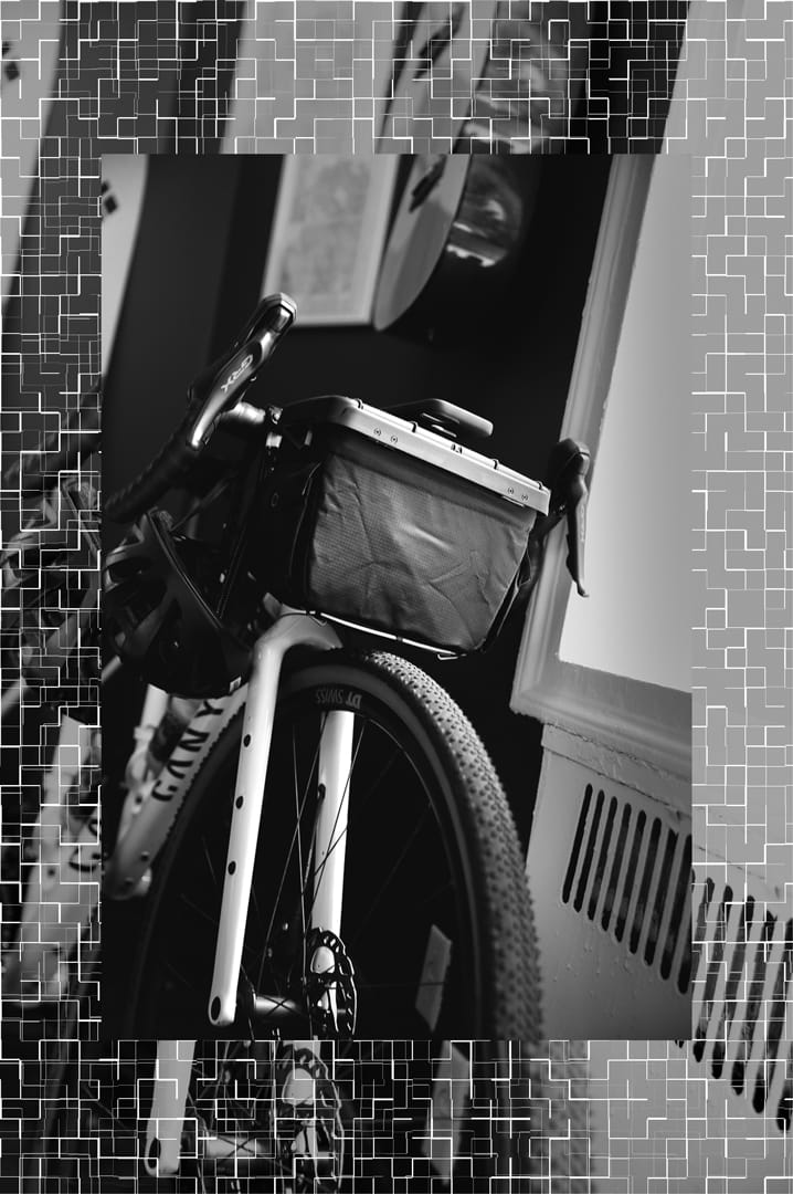 Customer photo review of The Big Handlebar Bag