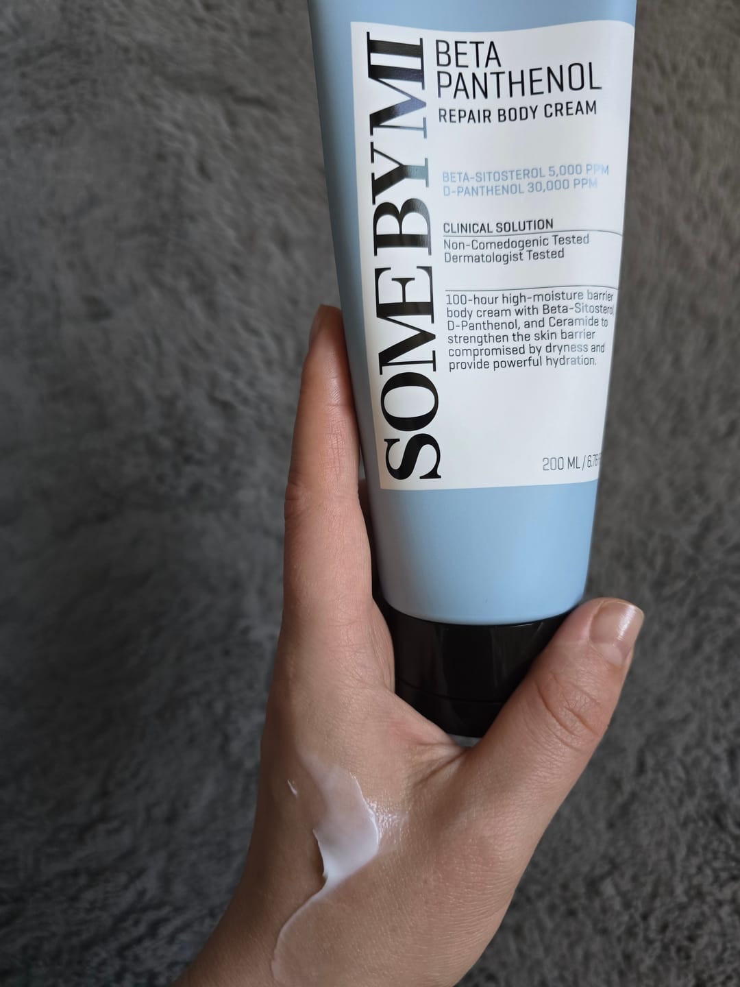 Customer photo review of Atjaunojošs krēms ķermenim ar pantenolu Some By Mi Beta Panthenol Repair Body Cream