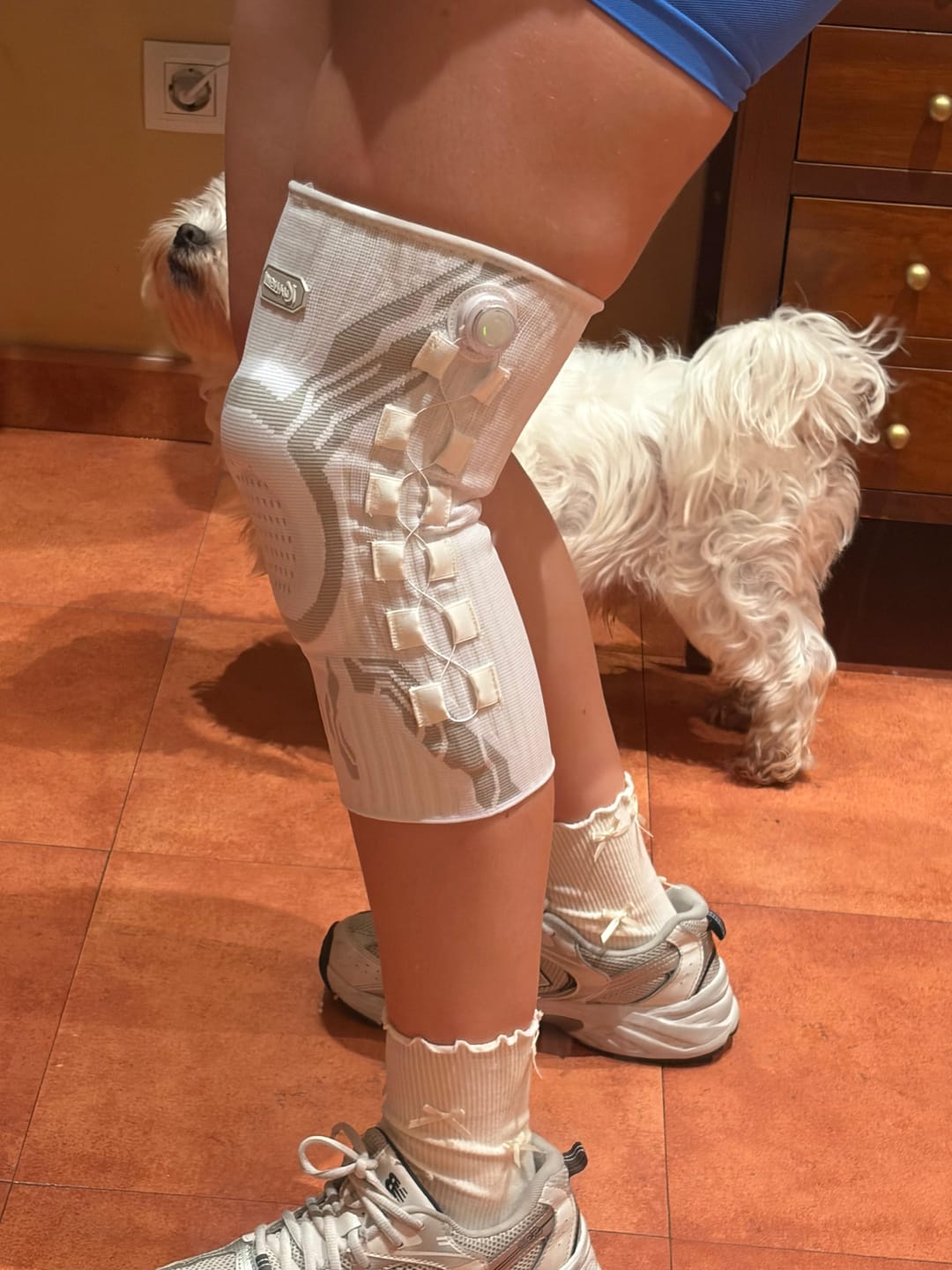 Customer photo review of Sports Knee Support Brace