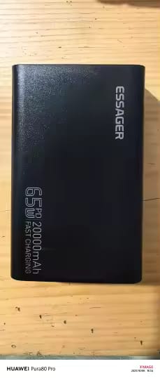 Customer photo review of 65W Schnelllade-Powerbank mit 20.000 mAh