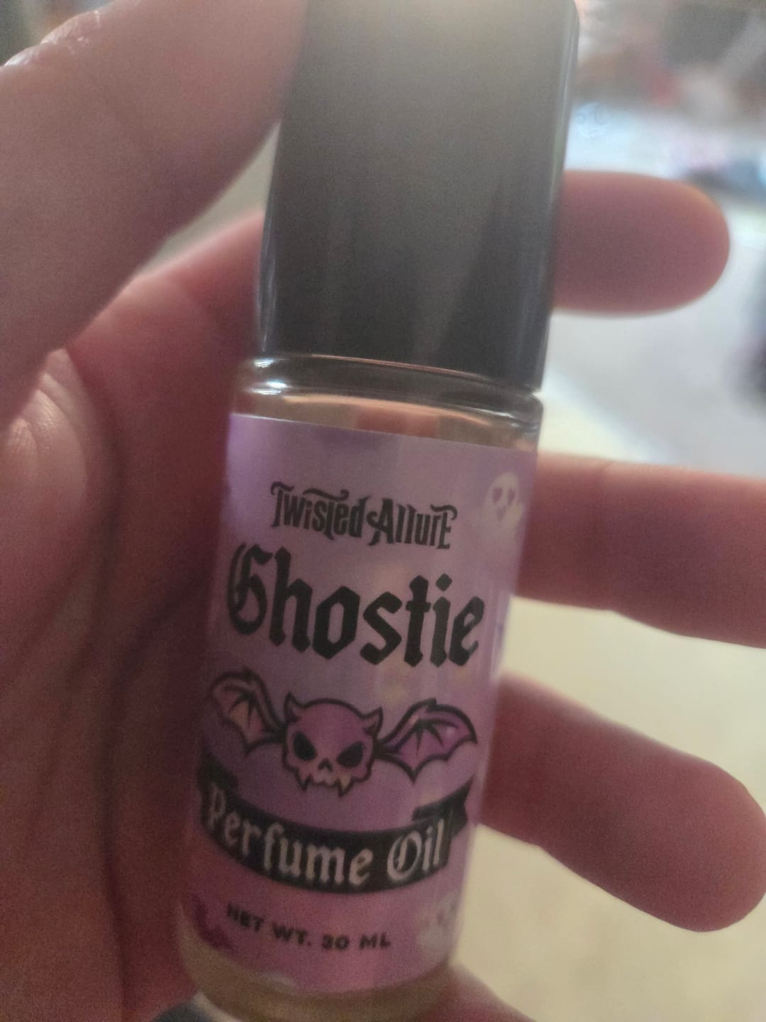 Customer photo review of Ghostie Perfume Oil