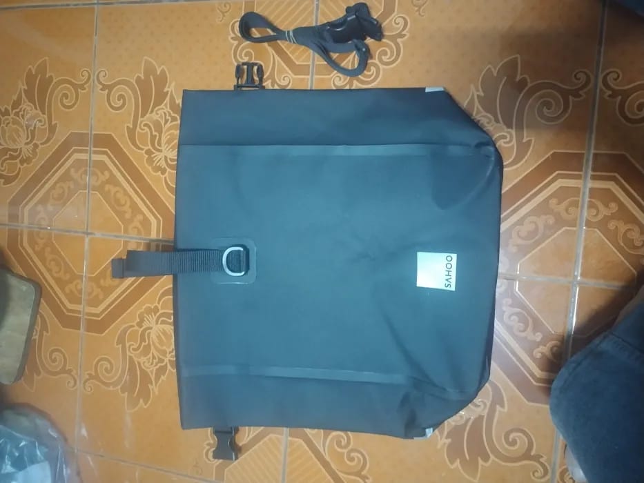 Customer photo review of 10L Wasserdichte Fahrrad-Gepäckträgertasche & Packtasche