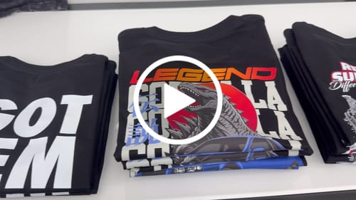 Customer video review of DTF Transfers Gangsheet Builder