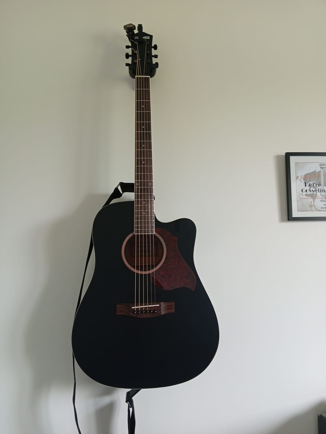 Customer photo review of Donner DAG-1CB Débutant Guitare Acoustique