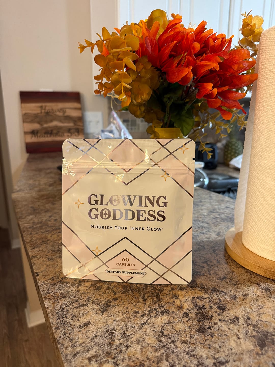 Customer photo review of GODDESS CAPSULES