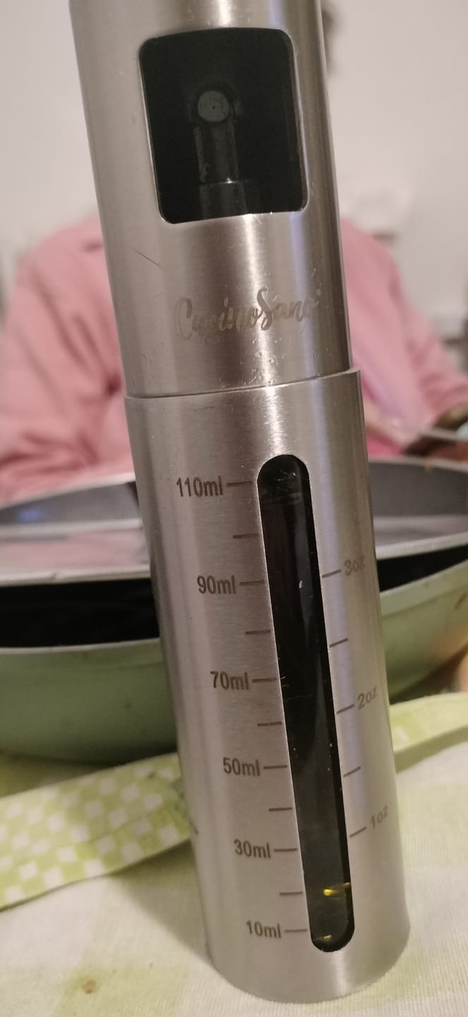 Customer photo review of Spruzzino - L'originale nebulizzatore spray per olio da cucina