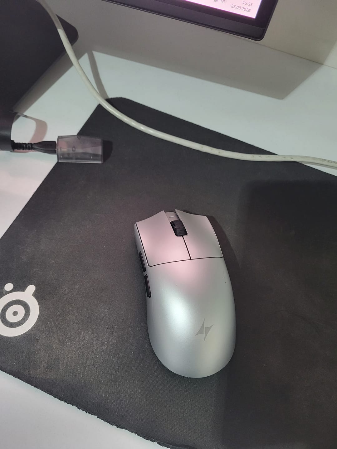 Customer photo review of ATK Blazing Sky X1 V2 Wireless Mouse