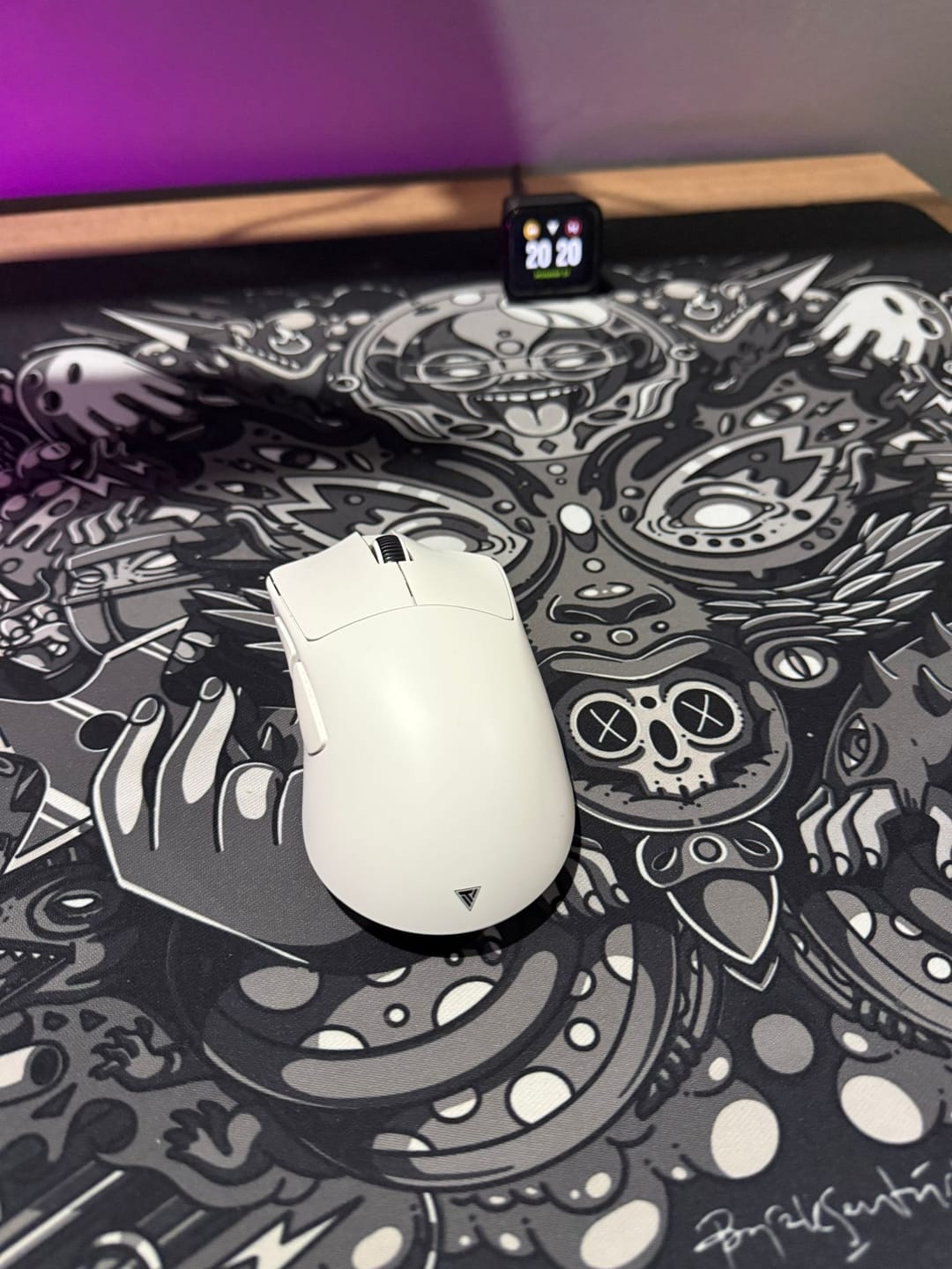 Customer photo review of Teevolution Terra Pro Wireless Mouse