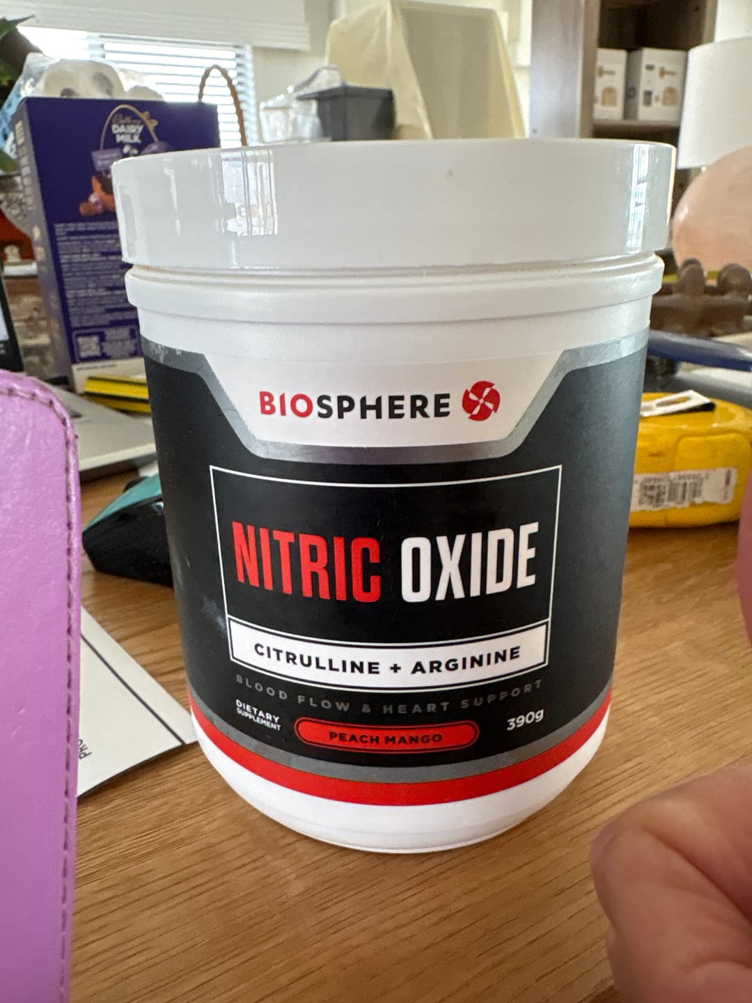 Customer photo review of Nitric Oxide