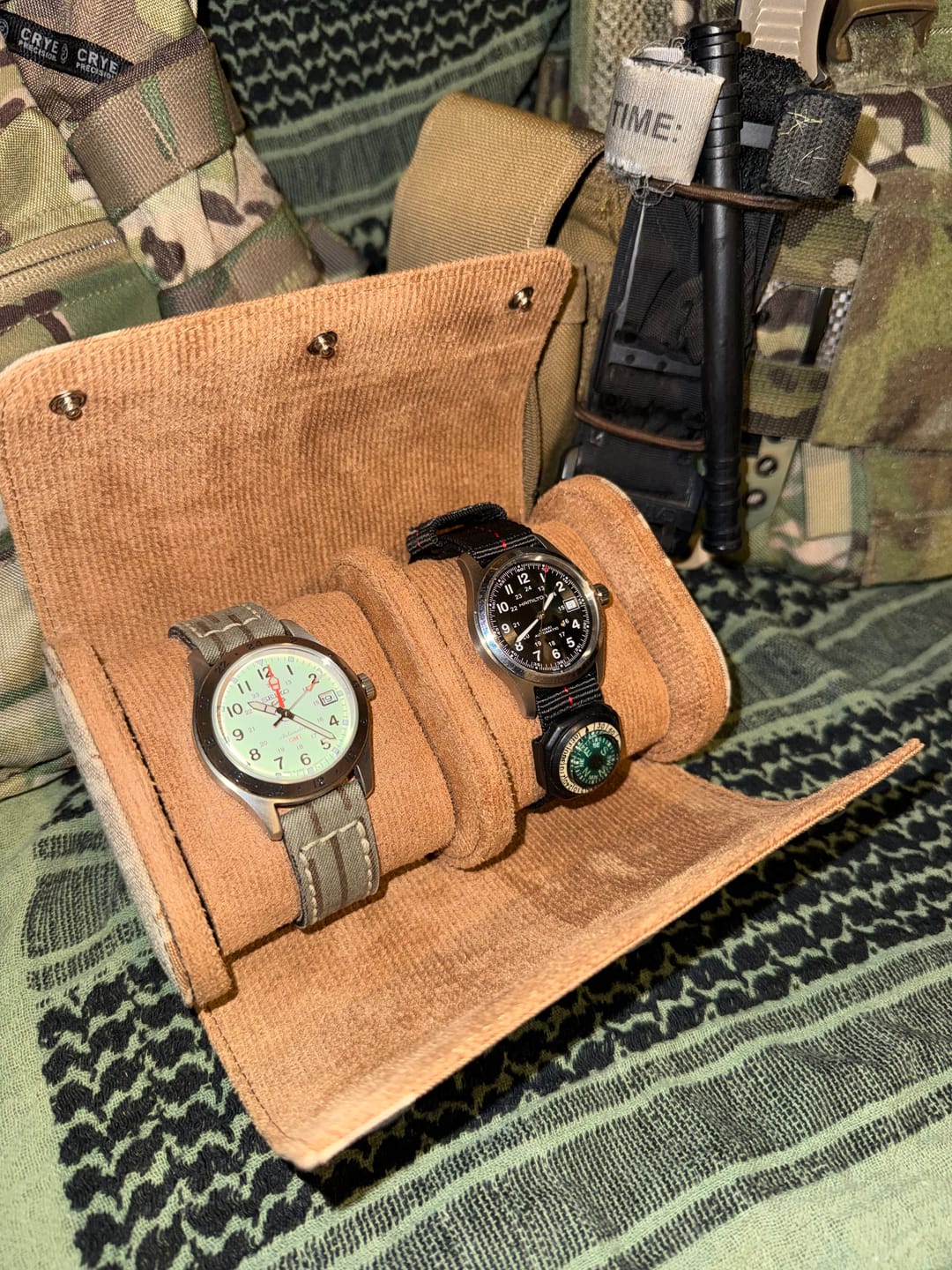 Customer photo review of W.O.E. Watch Tube - Tiger Stripe