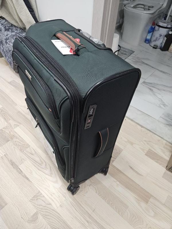 Customer photo review of Montecito 3.0 Softside Medium Check-In Expandable Spinner