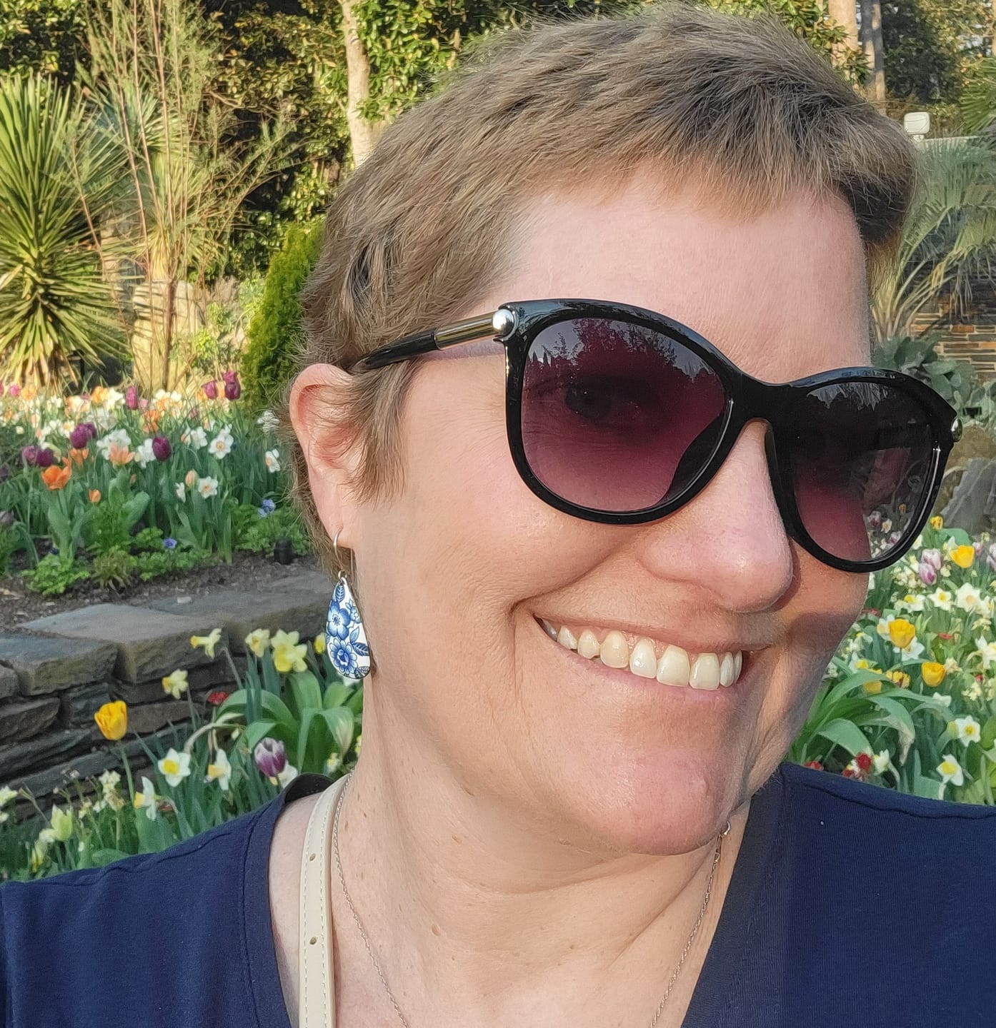 Customer photo review of Vintage Revival Earrings