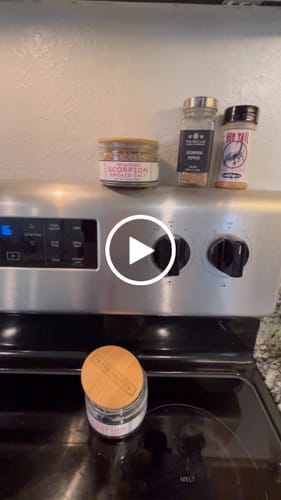 Customer video review of Scorpion Smoked Salt