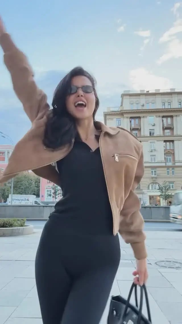 Customer photo review of Tracey Suede Lapel Jacket