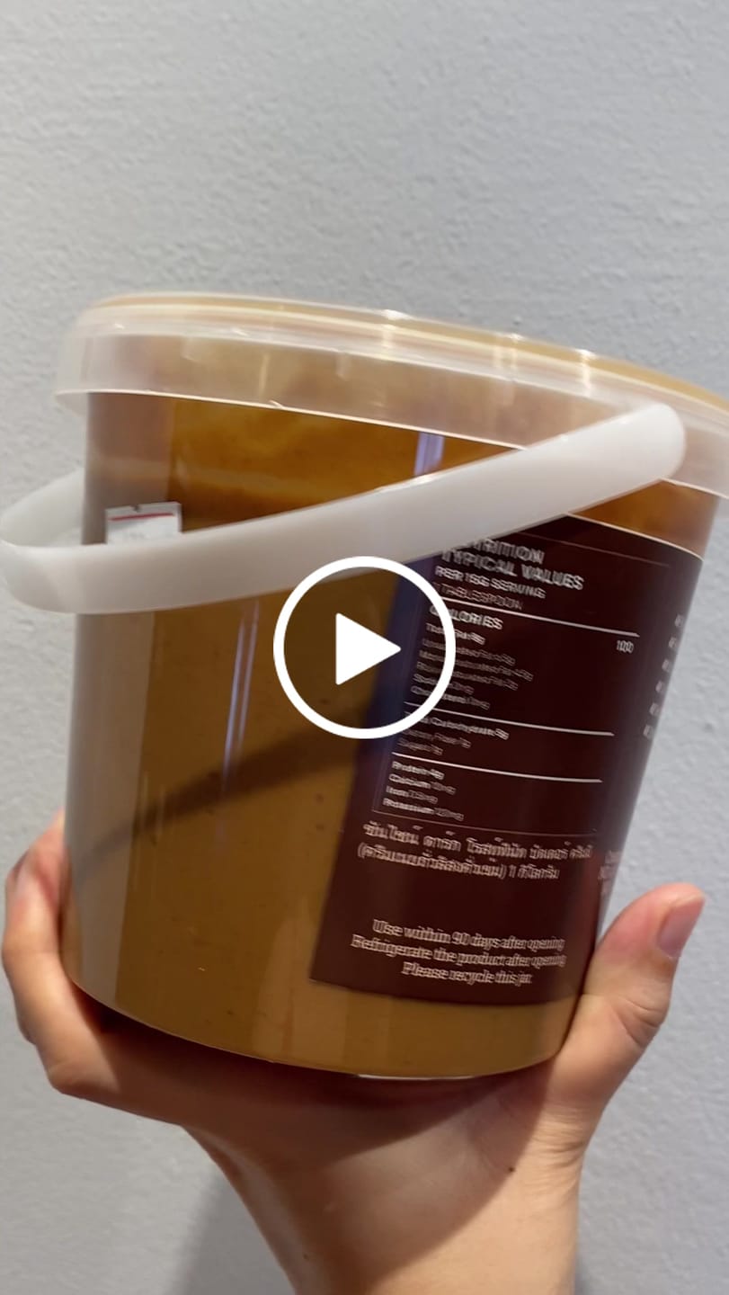 Customer video review of .Sunshine Market Creamy Dark Roast Peanut Butter (1kg)