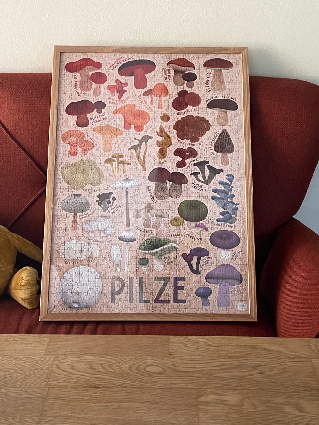 Customer photo review of Pilzvielfalt Puzzle