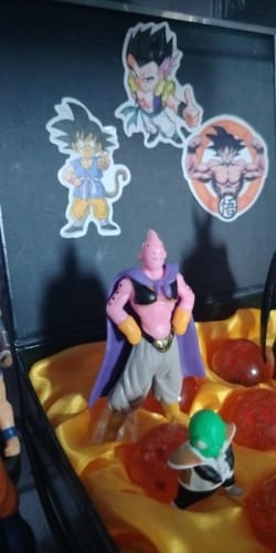 Customer photo review of Anime Figure Mystery Box Figure Blind Box Pvc Aciton Figures Dragon Ball One Piece Demon Slayer Gift for Animer