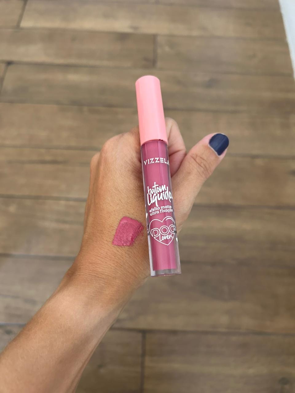 Customer photo review of Batom Líquido Vizzela
