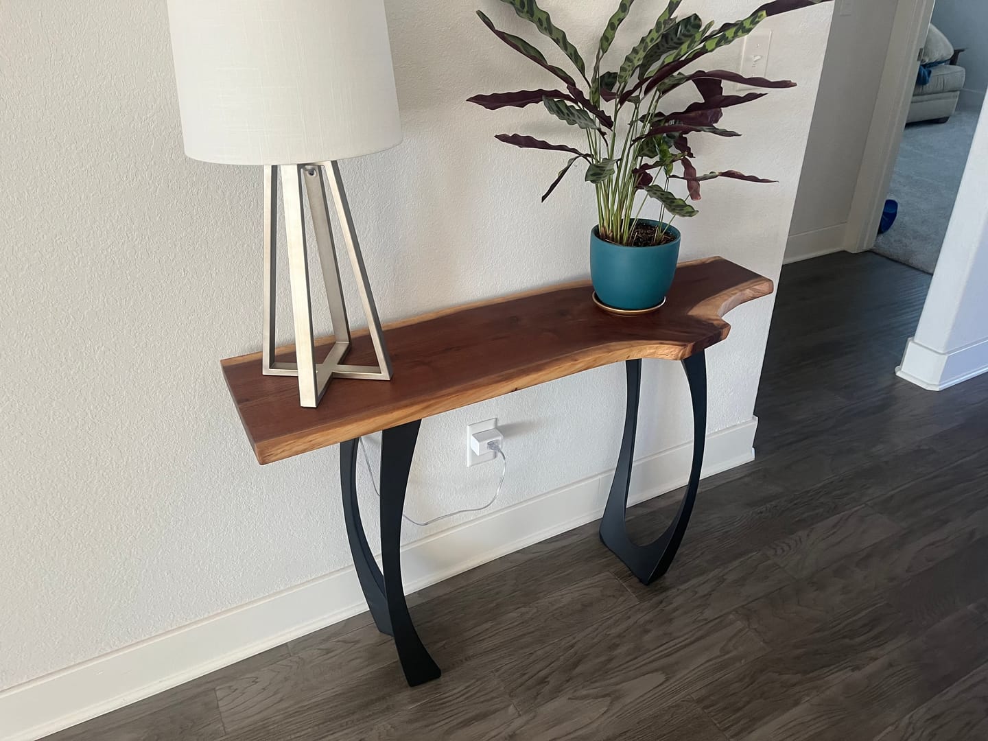 Customer photo review of Console Table Legs 211/204 Cleo 28'' H Scandinavian Style