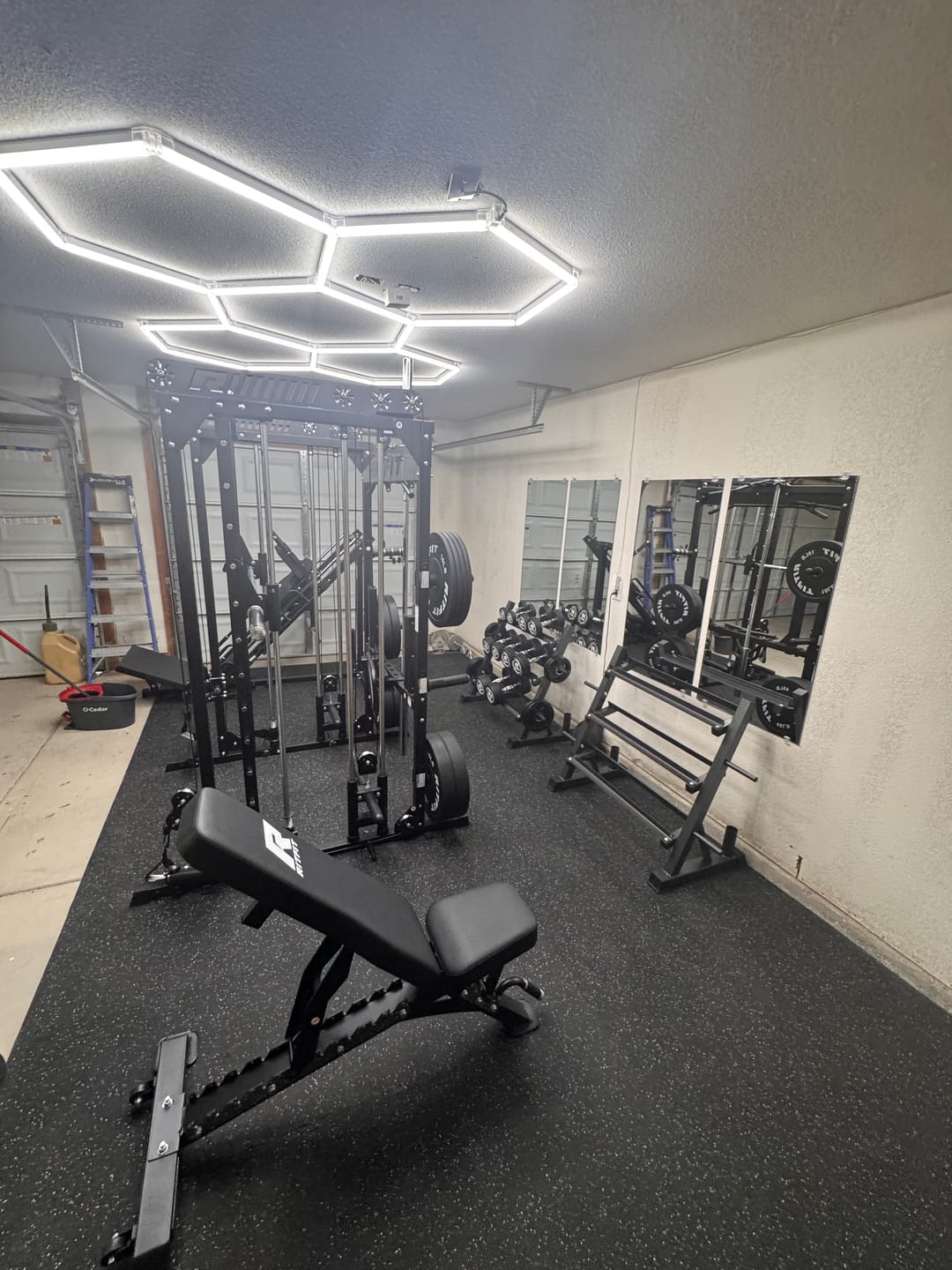 Customer photo review of RitFit PVC-Coated Round Dumbbells in Pairs