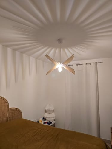 Customer photo review of Albatros teinté Chêne | Suspension