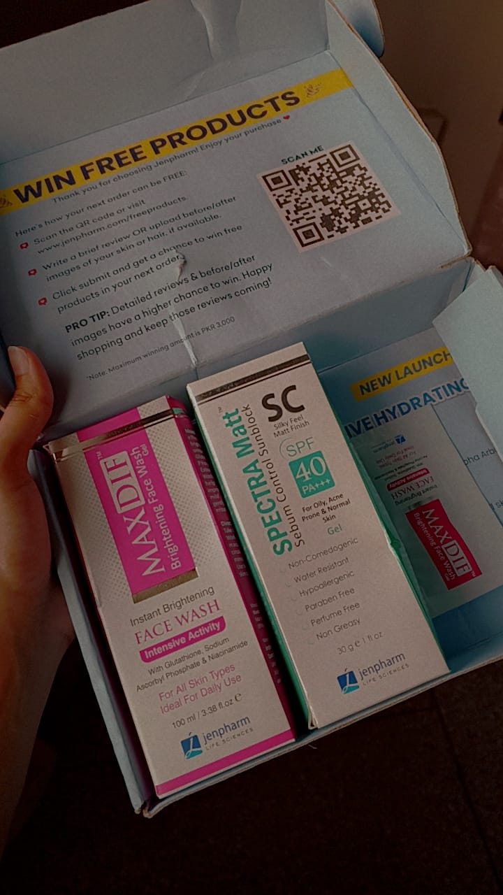 Customer photo review of Spectra Matt SC SPF 40