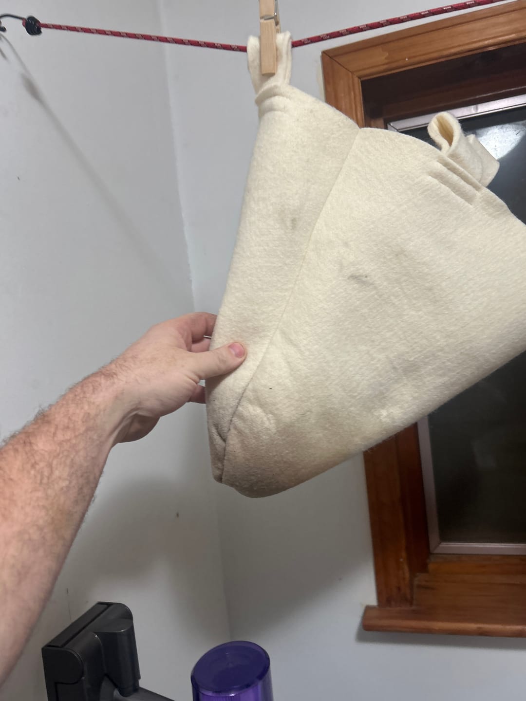 Customer photo review of Wool Maple Syrup Cone
