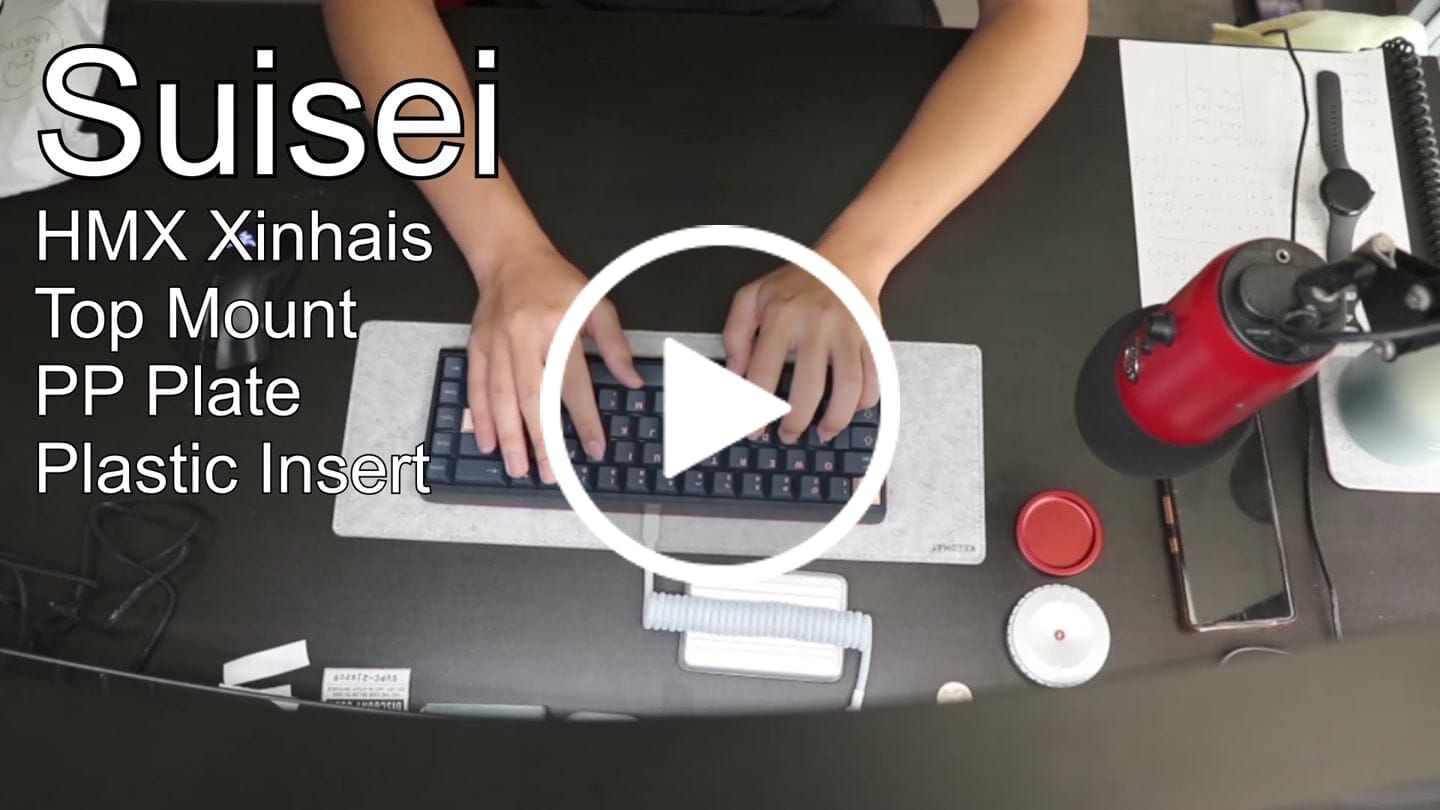 Customer video review of KEYGEEK PA LINEAR SWITCH FACTORY LUBED (10PCS)