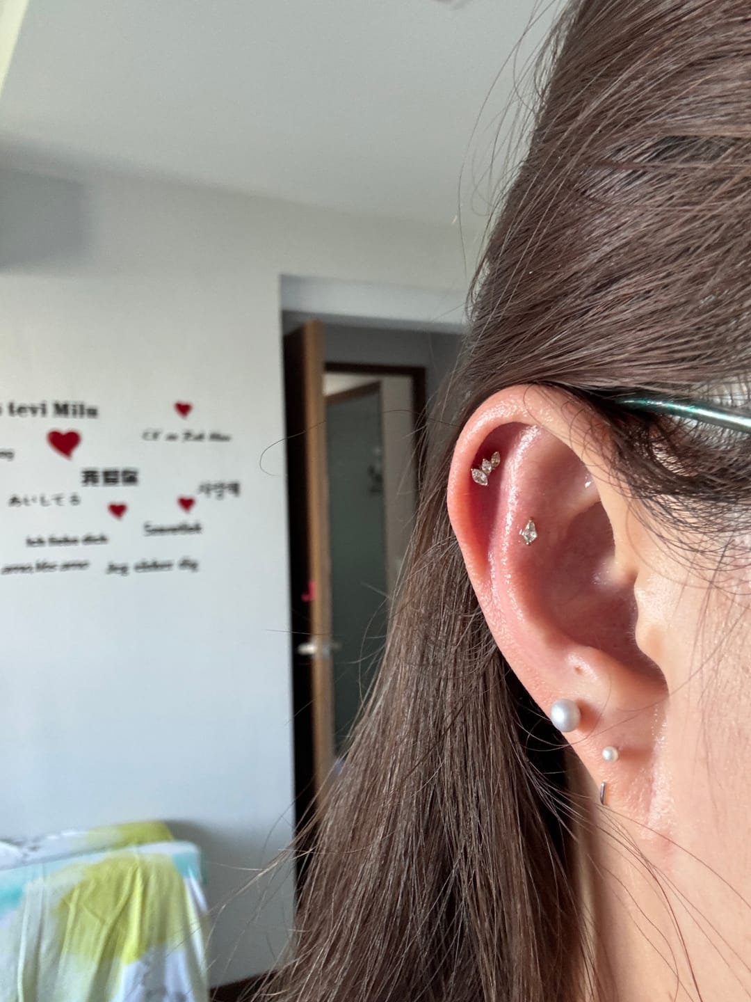 Customer photo review of Gentle Piercing
