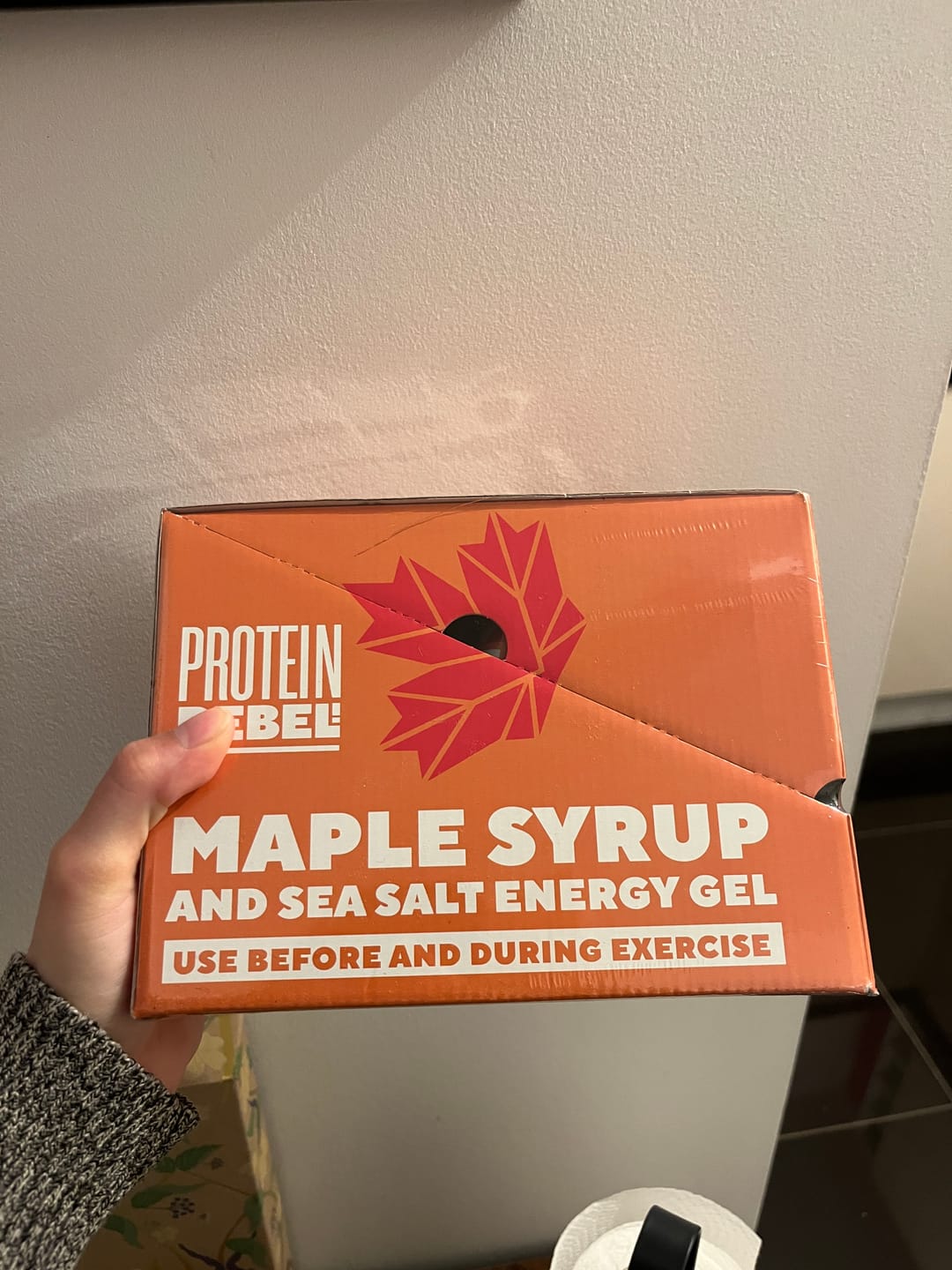 Customer photo review of Maple Energy Gel for Lasting Fuel & Strong Finishes