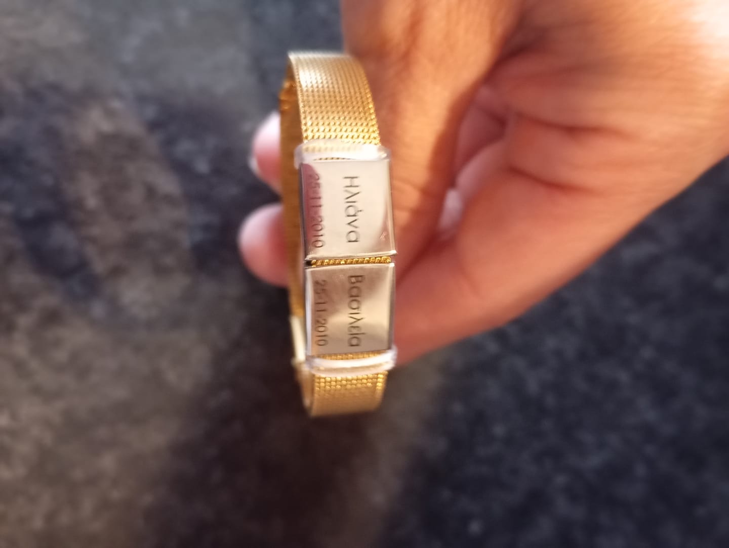 Customer photo review of Bracelet: Lux