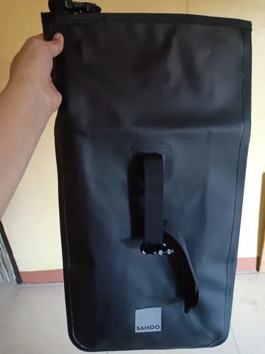 Customer photo review of 10L Wasserdichte Fahrrad-Gepäckträgertasche & Packtasche