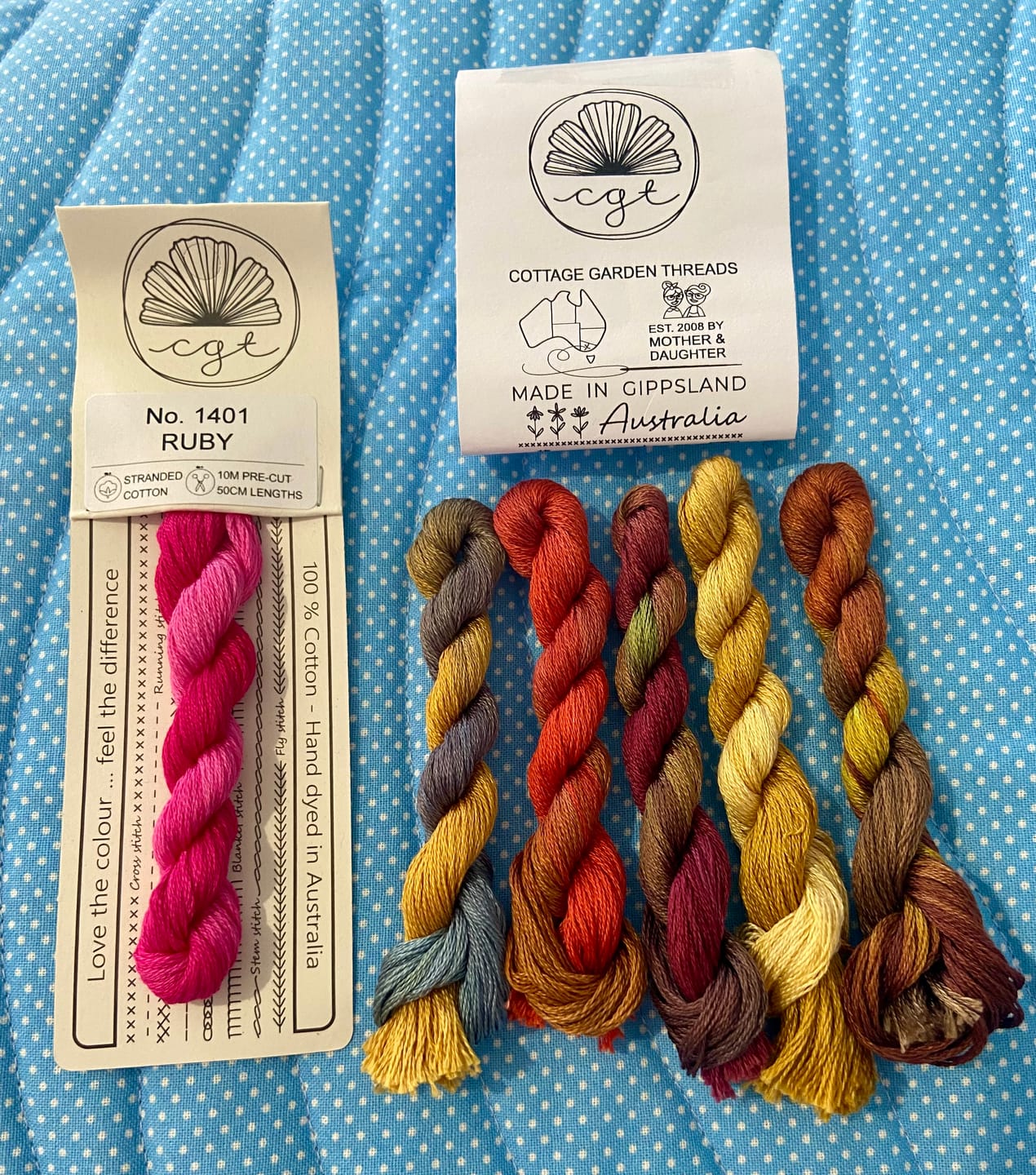 Customer photo review of NUDES - Miss-dyes, Seconds & Obsolete colours