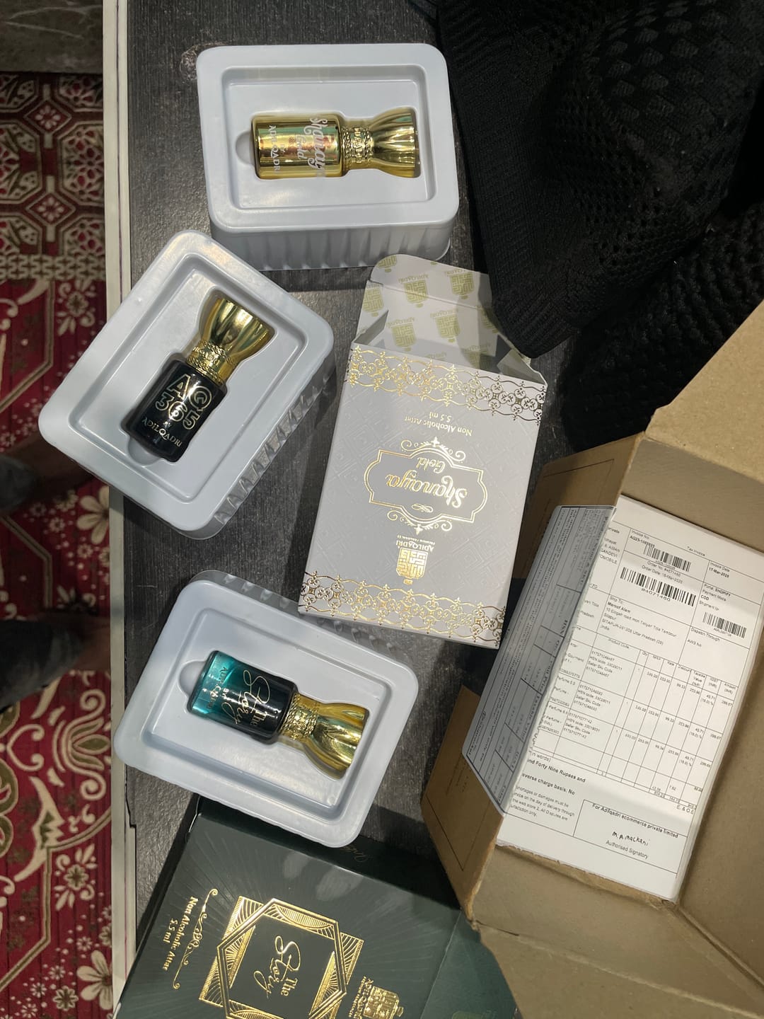 Customer photo review of The Story Luxury Attar Perfume