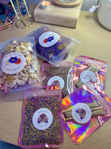 Customer photo review of PRE ORDER Blue Lotus Flower (Nymphaea caerulea)