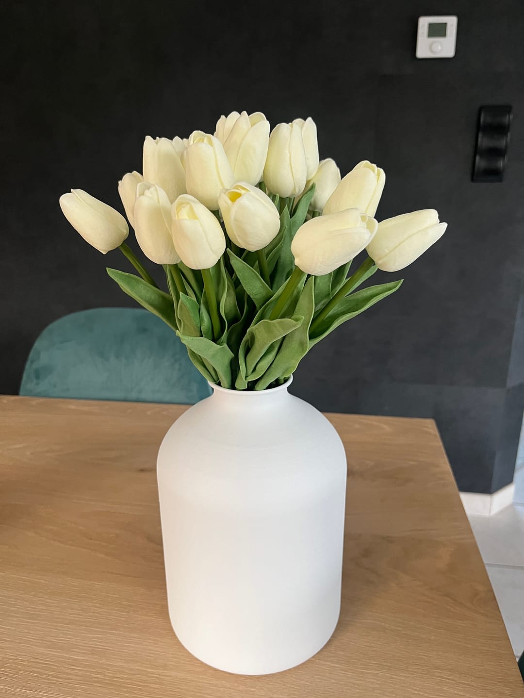 Customer photo review of Tulpen Boeket - Wit (25 stengels)